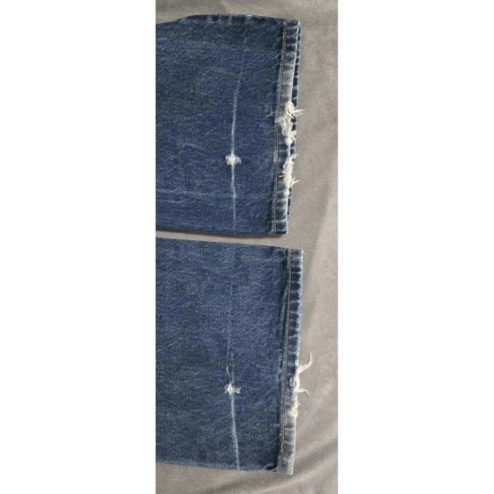 Vintage Levi's 517 Jeans 40 X 29 Bootcut Hige‎ Design 2000s Deconstructed